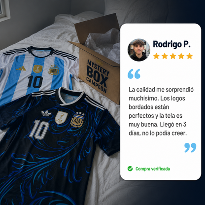 MYSTERY BOX LIQUIDACIÓN - Tu Pack Sorpresa de la Selección Argentina